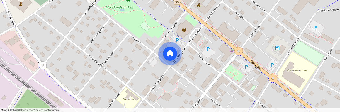 Arvidsjaur, Norrbotten, Östra Skolgatan 15 A 1tr