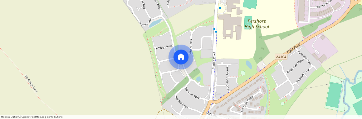 Westcott Way, Pershore, Worcs