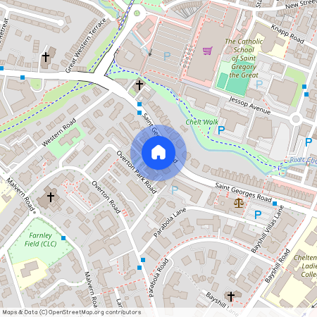 St. Georges Road, Cheltenham, Gloucestershire, GL50