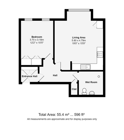 A well presented, one bedroomed apartment, situated on Chesterton Road with spacious living space and parking. Less than a mile walk in to Cambridge City Centre over picturesque Jesus Green. - Photo 5