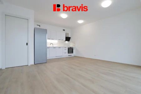 Pronájem bytu 2+kk, rezidence „INSADY“ na ul. Nové Sady, relaxační zahrada, novostavba, chytrá domácnost, rekuperace, klimatizace, terasa, garážové stání, sklep - Fotografie 3