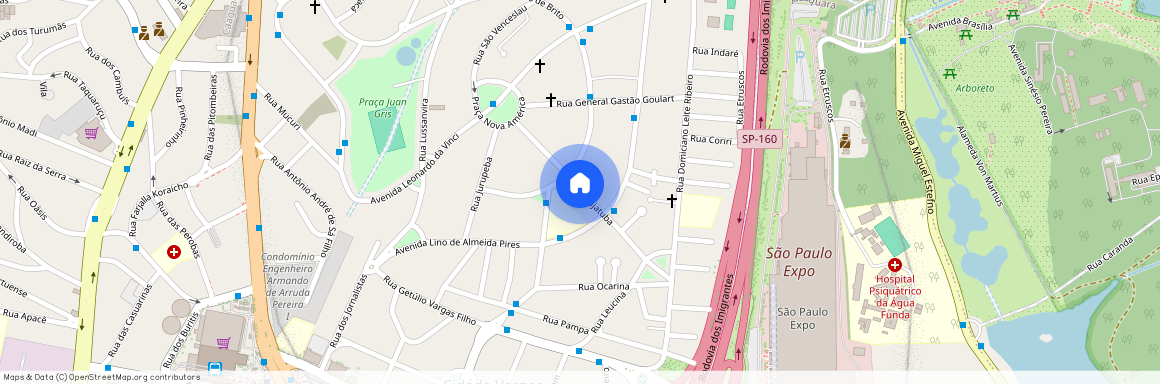 Rua Inajatuba, Vila Guarani (zona Sul), Jabaquara, São Paulo