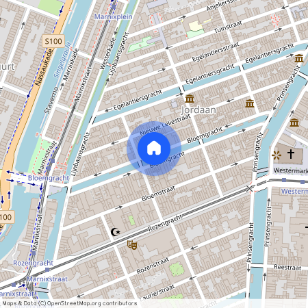 Jordaan, 1015 TH, Bloemgracht, Amsterdam