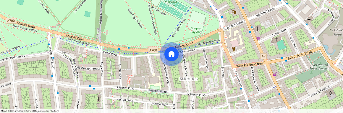 24 Melville Terrace, 1F2 (1FL), Edinburgh, EH9 1LR, Midlothian