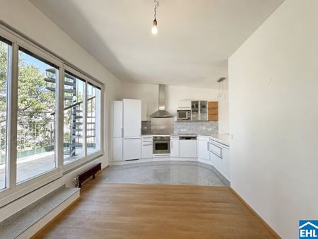 Traumhafte 4-Zimmer-Wohnung mit Dachterrasse beim Augarten - Photo 5