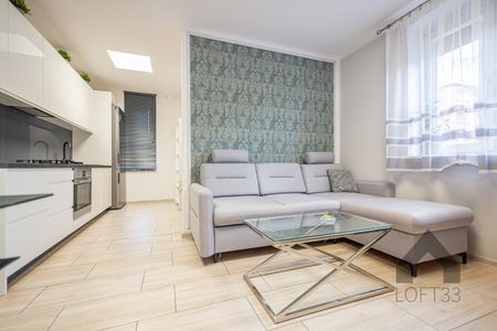 Piękne dwupokojowe mieszkanie na parterze z ogródkiem | Spacer 3D - Photo 3