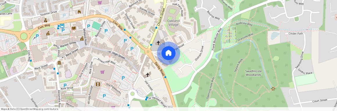 Vicarage Gardens, Swadlincote DE11
