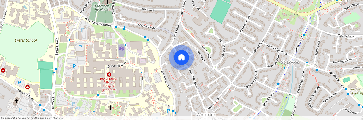 Cherry Gardens, Wonford, Devon, Exeter