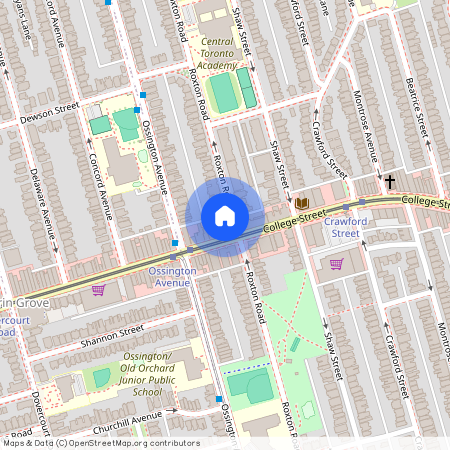 806 College Street Unit# UPPER, Toronto