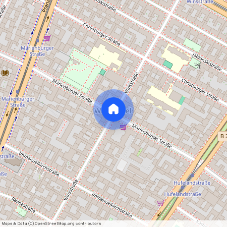 Marienburger Str., Berlin, Prenzlauer Berg, 10405