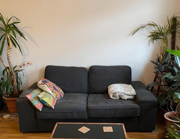 2 room flat, fully furnished and equipped with balcony & garden - Foto 1