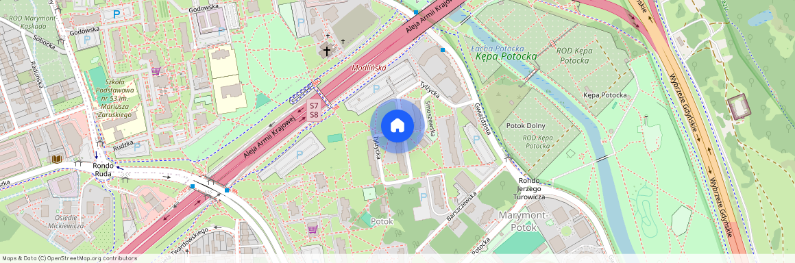 ul. Tylżycka, Marymont-Potok, Żoliborz, Warszawa, mazowieckie