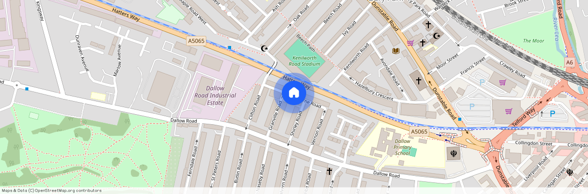 Wimborne Road, Luton LU1