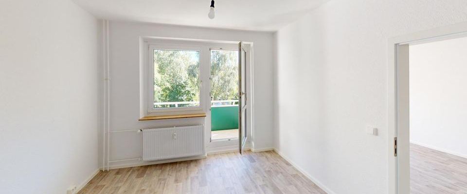 Ebenerdig erreichbare 2-Raum-Wohnung mit Balkon - Foto 1