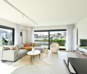 Gemeubeld tuinappartement met 2 slaapkamers aan het Albertstrand - Photo 1