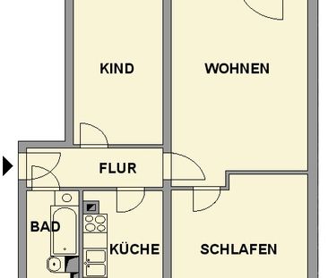 3-Raum-Wohnung mit Balkon in attraktiver Wohnlage - Photo 6