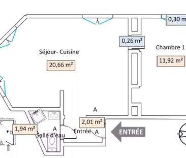 Location Appartement 2 pièces 36 m2 à Asnières-sur-Seine - Photo 6