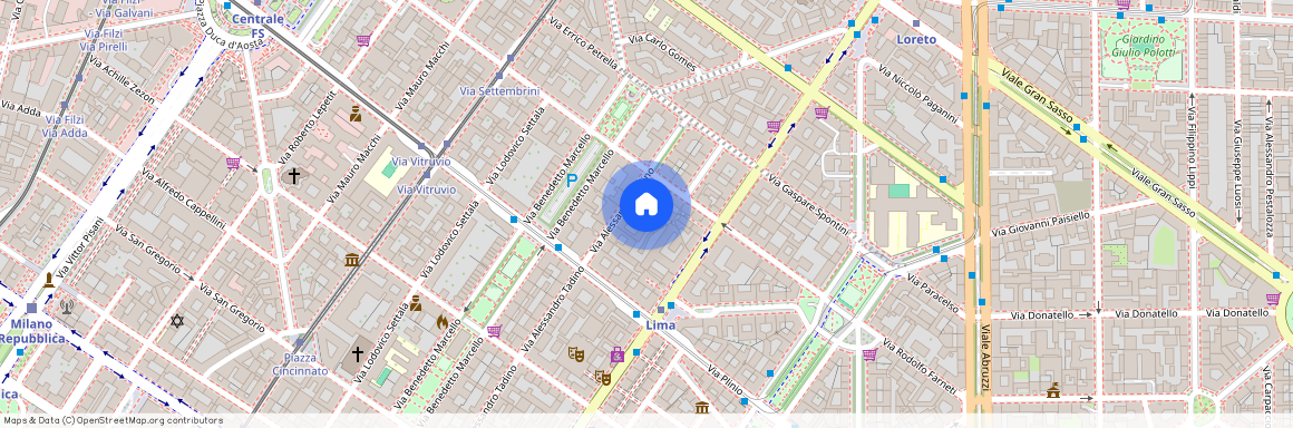 Via Alessandro Tadino 50 Buenos Aires Buenos Aires, Porta Venezia Milano