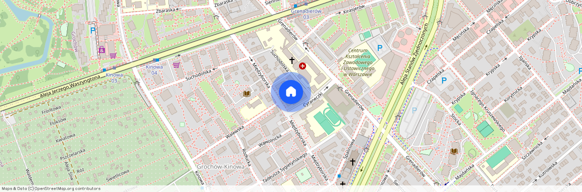 ul. Suchodolska, Grochów, Praga-Południe, Warszawa, mazowieckie