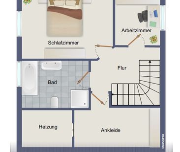 Schnuckeliges Wohnhaus mit moderner Einbauküche und Sommergarten in... - Foto 1