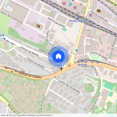 1020, Renens VD, Chemin de Rionza, 3