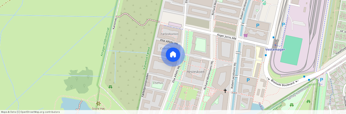 Else Alfelts Vej 66A, 1. tv., Cobra Have, 2300 København S