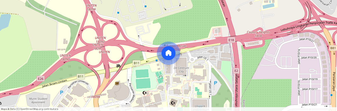 Jalan Ikram-UNITEN, Bangi, Selangor
