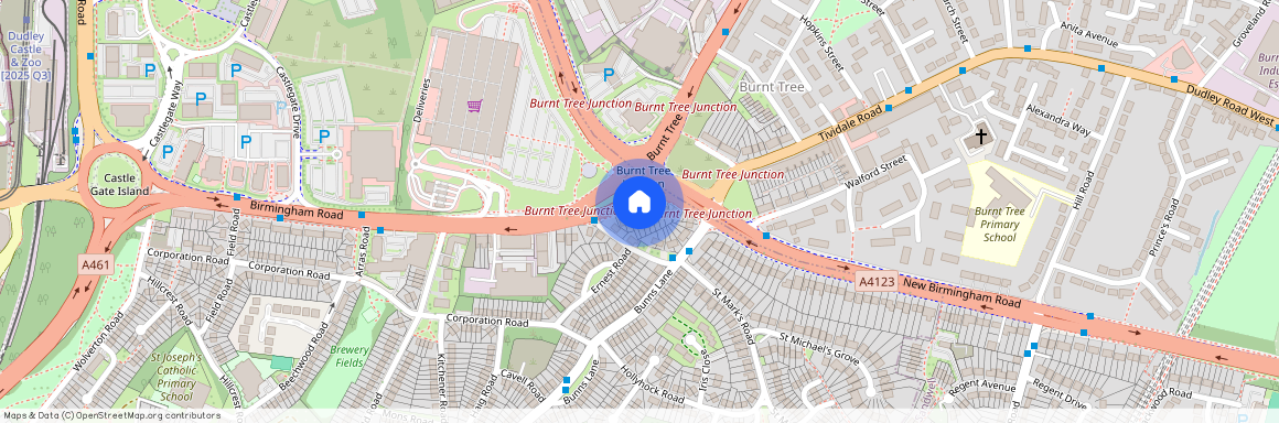 Birmingham Road, Dudley, DY1