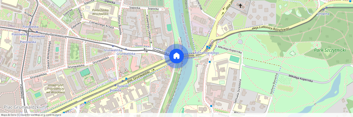 Wybrz. Pasteura Ludwika, Plac Grunwaldzki, Śródmieście, Wrocław, dolnośląskie