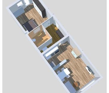 Schöne 2 Zimmer-Wohnung mit Balkon - Photo 4