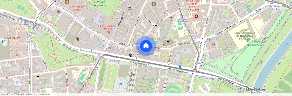 ul. Krakowska, Centrum, Stare Miasto, Poznań, wielkopolskie