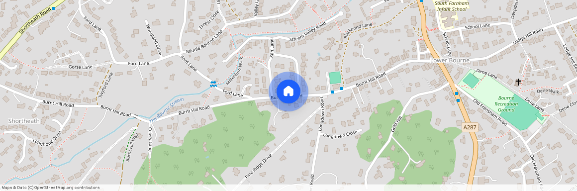 Burnt Hill Road, Lower Bourne, Farnham