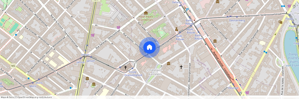 RUE DU BAILLI, 73, 1050, Ixelles