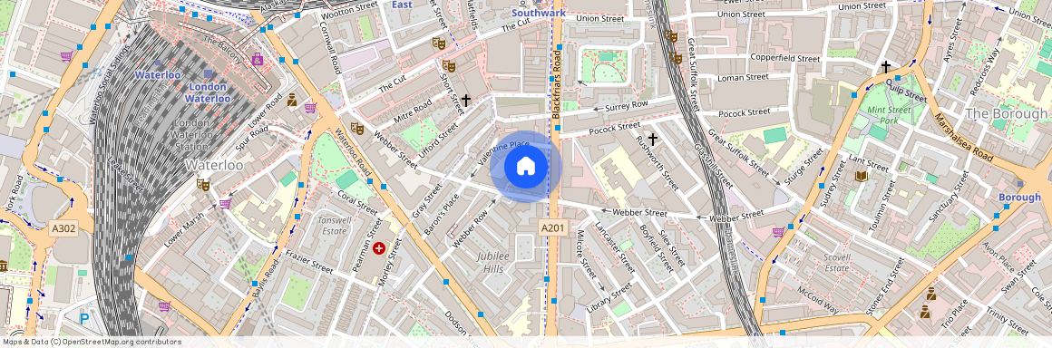 Blackfriars Road, Blackfriars Road