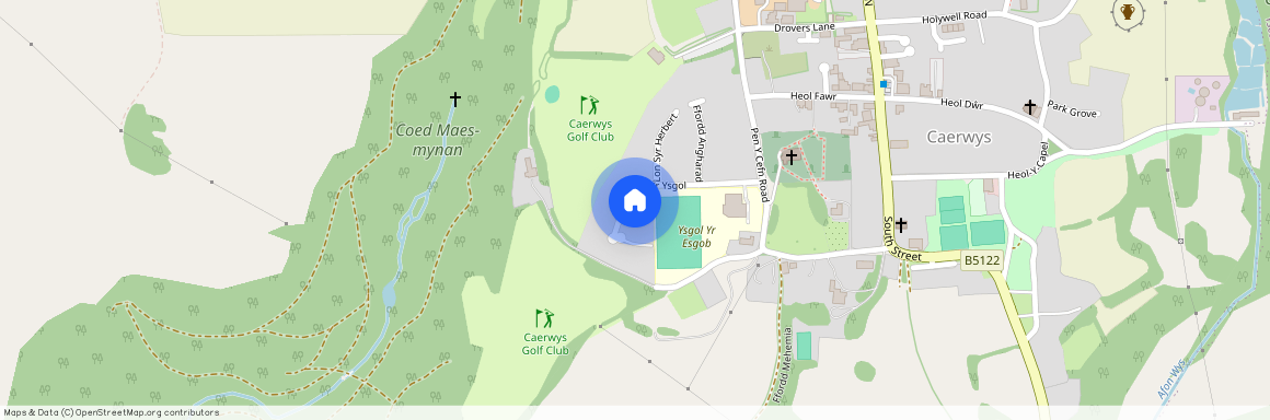 Lon Yr Ysgol, Caerwys, CH7