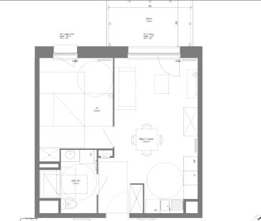 Location appartement 2 pièces - 42.22m² à Croix (59170) - Photo 3