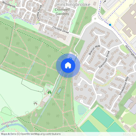 Christie Drive, Hinchingbrooke Park
