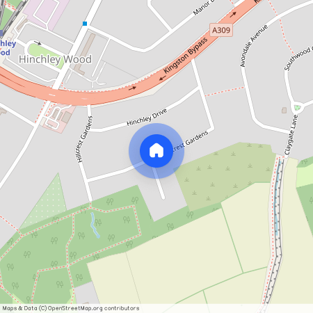 Hillcrest Gardens, Esher, KT10