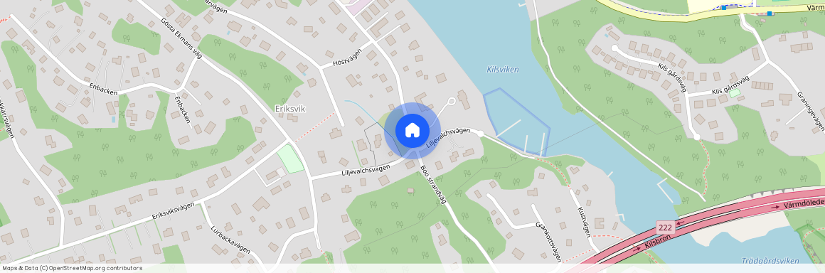 Boo strandväg, Saltsjö-Boo