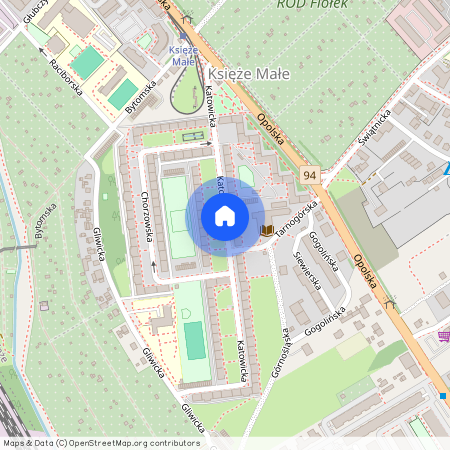 ul. Katowicka, Księże, Krzyki, Wrocław, dolnośląskie