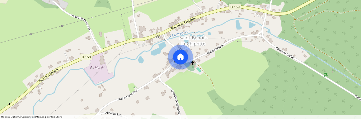 88700, Saint-Benoît-la-Chipotte
