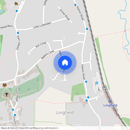 New Place Gardens, Lingfield, Surrey, RH7