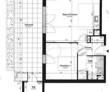 Location Appartement 2 pièces 43m² BOUGUENAIS 44340 - Photo 4