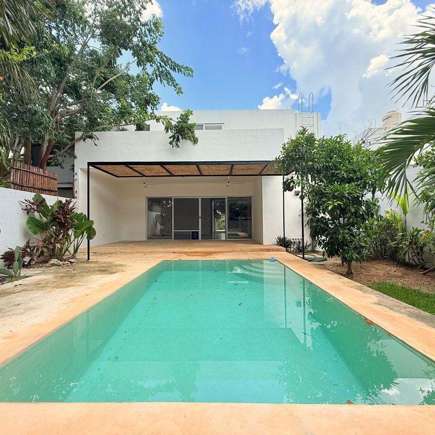 CASA EN RENTA DE 4 RECAMARAS CON PISCINA EN CHOLUL - Foto 1