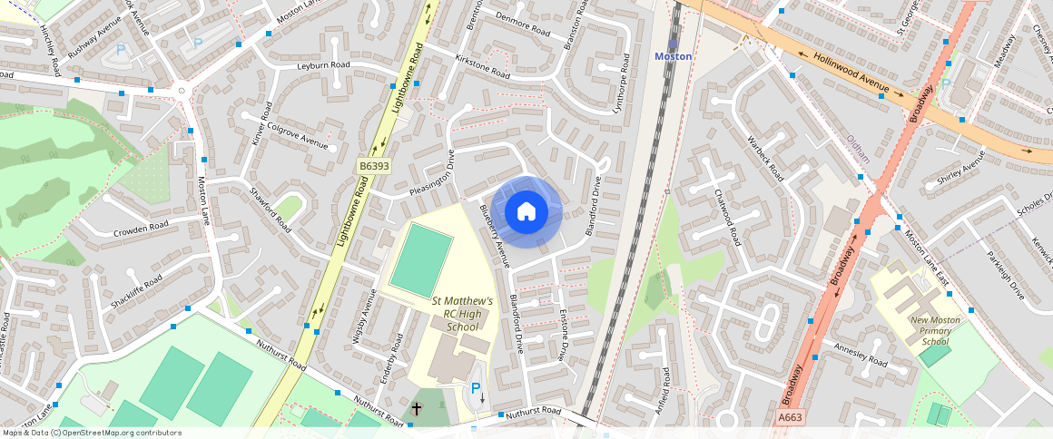 Blueberry Avenue, Manchester, M40