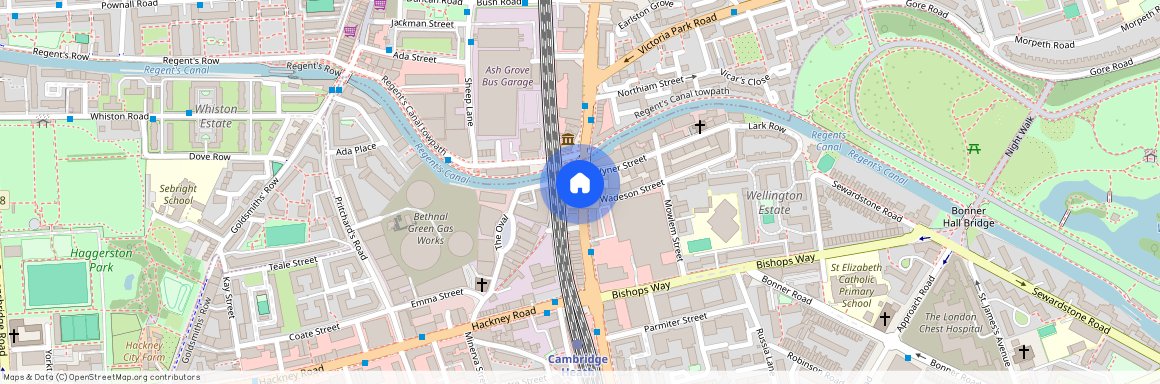 Cambridge Heath Road, Cambridge Heath, London, E2 9FS