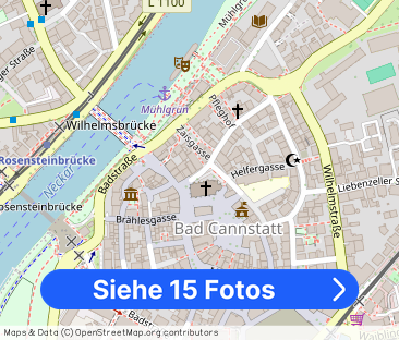 MÖBLIERTE 3-ZIMMER-WOHNUNG -auch einzeln anmietbar in 3-Zi.Whg. in ... - Foto 1