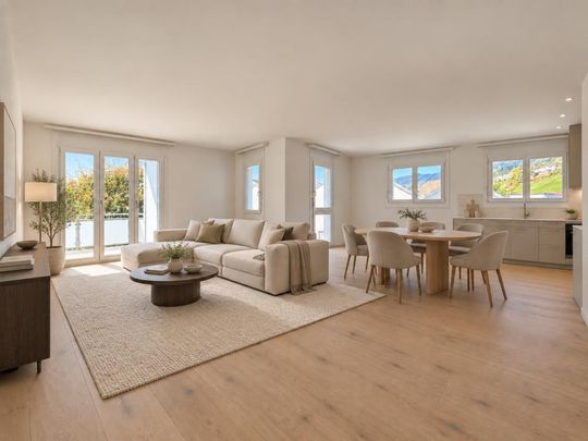 Erstvermietung Stickerhof - Moderne 4.5-Zimmer-Mietwohnung mit stil... - Photo 1