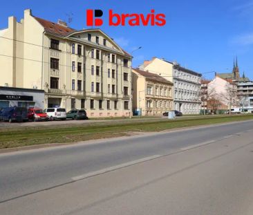 Pronájem bytu 2+kk na ulici Nové Sady, Brno-střed, výborná dostupno... - Fotografie 1