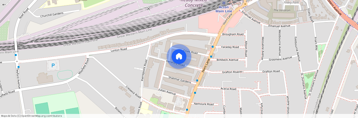 Hereford Road, West Acton